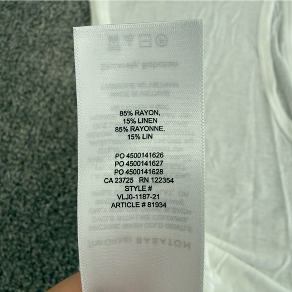 Babaton Women's White Foundation Tank Top - Picture 4 of 4